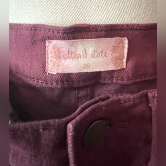 Altered State Flare High Waist Distressed Jeans Size 26 Small - Picture 2 of 7